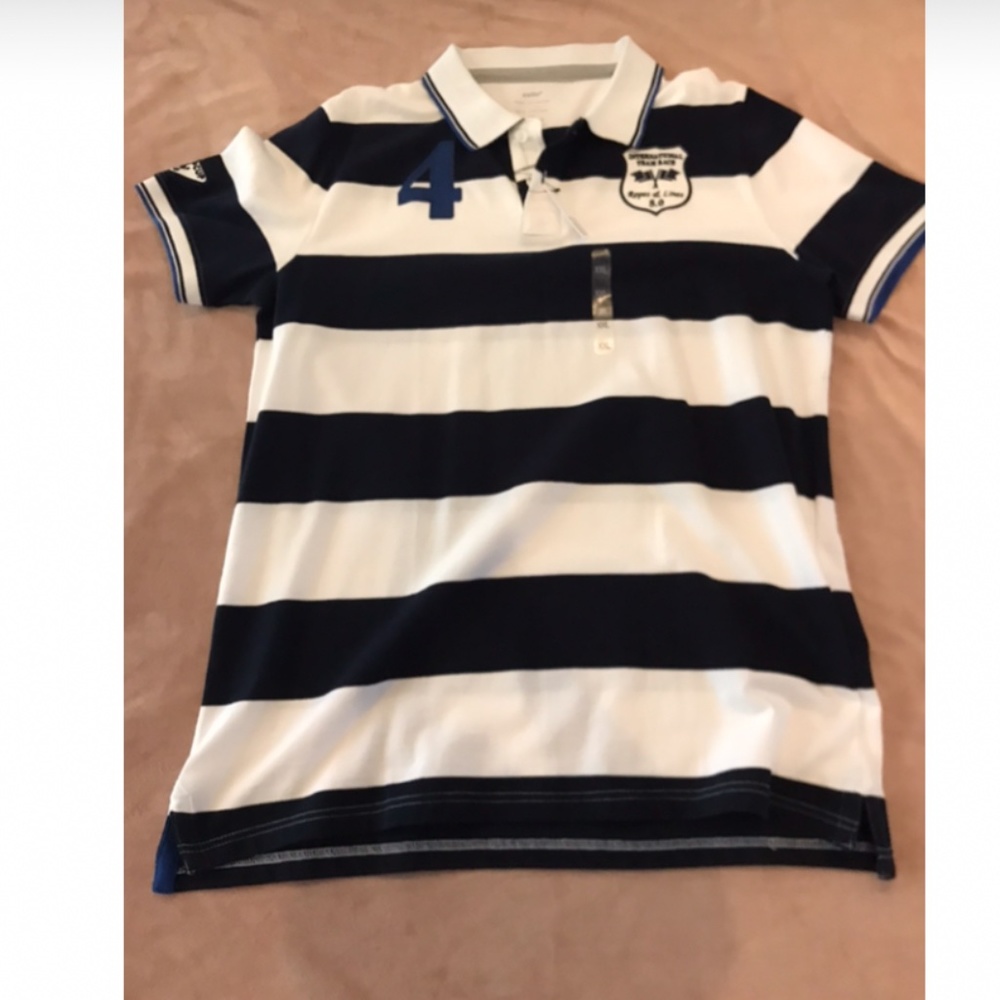 Nwt Men Cello spain polo shirt size xxl runs like large